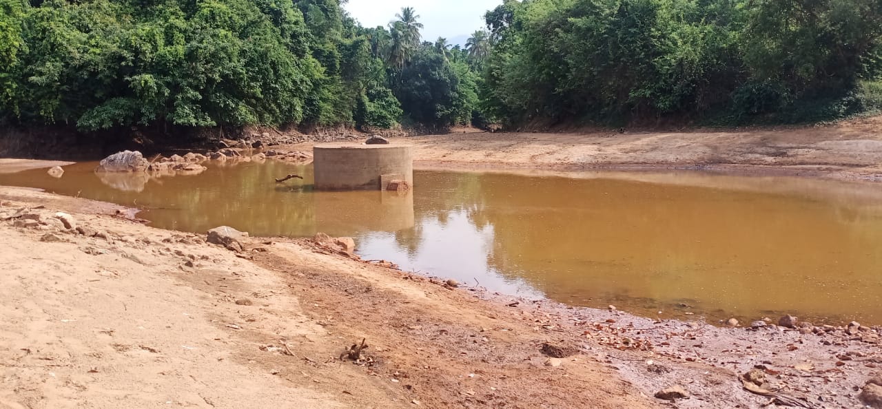 ಕಿಡಿಗೇಡಿಗಳ ಕುಕೃತ್ಯಕ್ಕೆ ಸೋಮಾವತಿ ನದಿನೀರು ಕಲುಷಿತ