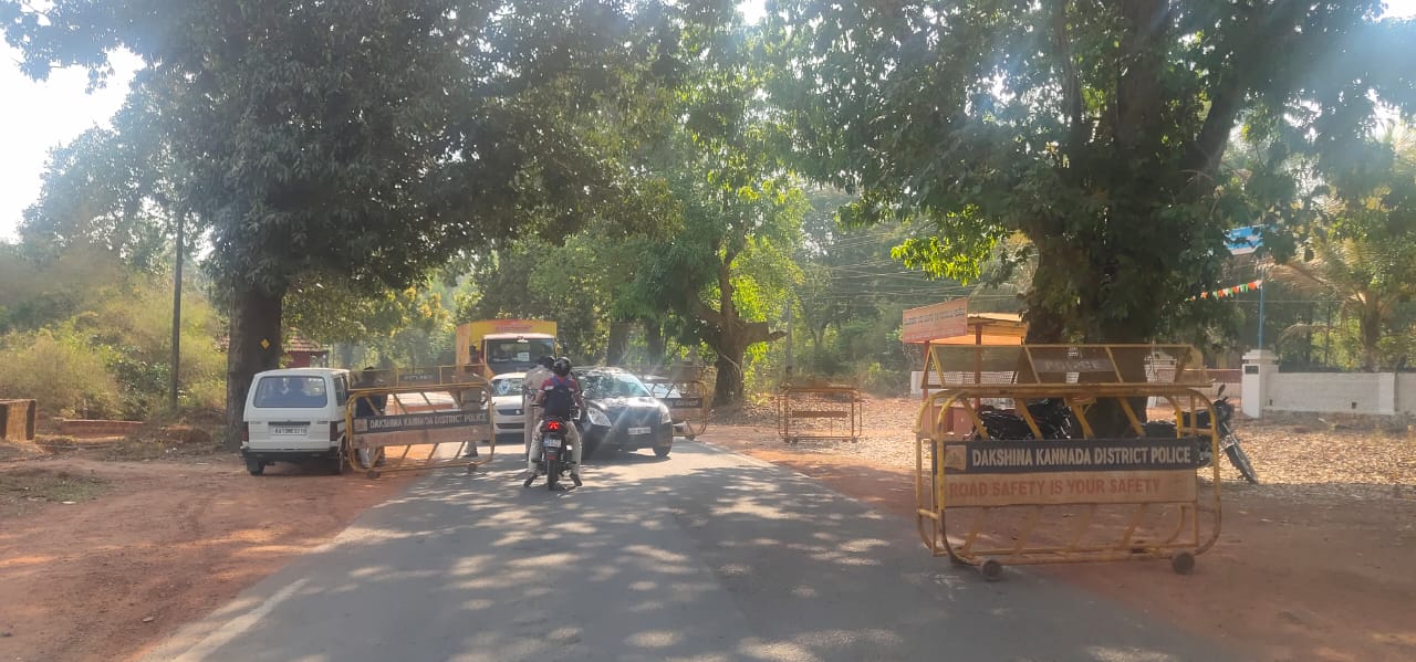 ವಾಹನ ಸವಾರರಿಗೆ ಬಿಸಿ ಮುಟ್ಟಿಸಿದ ಪೊಲೀಸರು