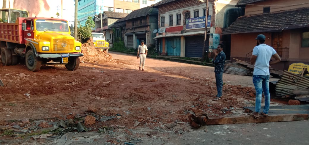 ಮೂಡುಬಿದಿರೆ ಹಳೆ ಪೊಲೀಸ್ ಠಾಣಾ ಕಟ್ಟಡ ನೆಲಸಮ
