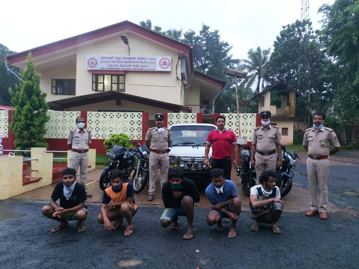 ಬೈಕ್ ಕಳ್ಳರು ಪೊಲೀಸ್ ಬಲೆಗೆ