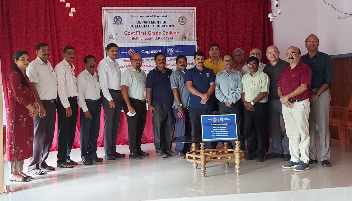 ಮೇಲಂತ ಬೆಟ್ಟು ಸರಕಾರಿ ಕಾಲೇಜಿಗೆ ಕಂಪ್ಯೂಟರ್ ಕೊಡುಗೆ