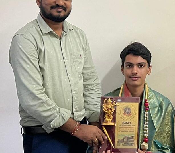 ಎಕ್ಸೆಲ್‌ನ ವಿದ್ಯಾರ್ಥಿ ಆಗ್ನೇಯ ಐ.ಐ.ಟಿ.ಗೆ ಆಯ್ಕೆ