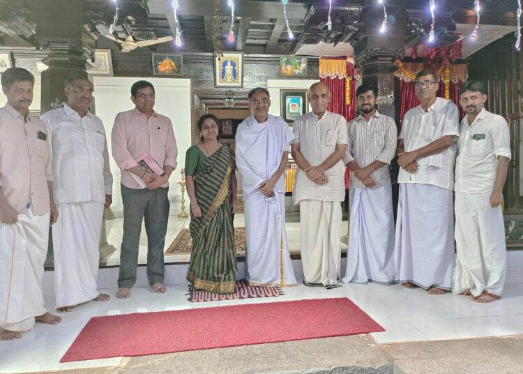 ಭಾರತ ಸರಕಾರದ ಅಡಿಷನಲ್ ಸಾಲಿಸಿಟರ್ ಜನರಲ್ ನಟರಾಜ್ ಅಳದಂಗಡಿ ಅರಮನೆಗೆ ಭೇಟಿ