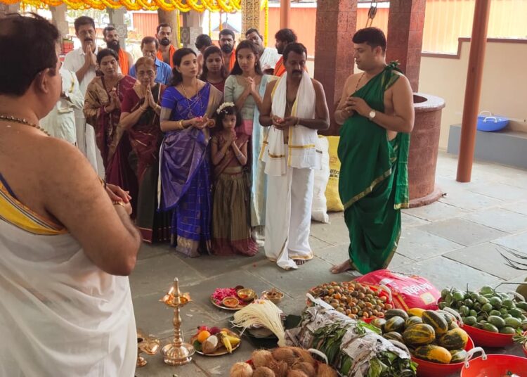 ಬ್ರಹ್ಮಕಲಶೋತ್ಸವ ಮತ್ತು ಪ್ರತಿಷ್ಠಾ ಕಲಶೋತ್ಸವಕ್ಕೆ ಚಾಲನೆ