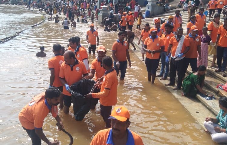 ಧರ್ಮಸ್ಥಳದಲ್ಲಿ ಸ್ವಚ್ಛತಾ ಕಾರ್ಯ