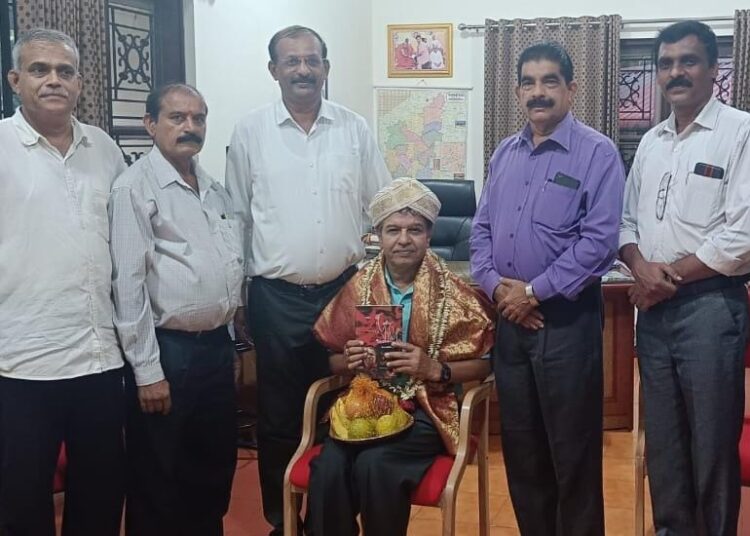 ಡಾ| ಎಲ್.ಎಚ್ ಮಂಜುನಾಥರಿಗೆ ಸಮ್ಮಾನ.