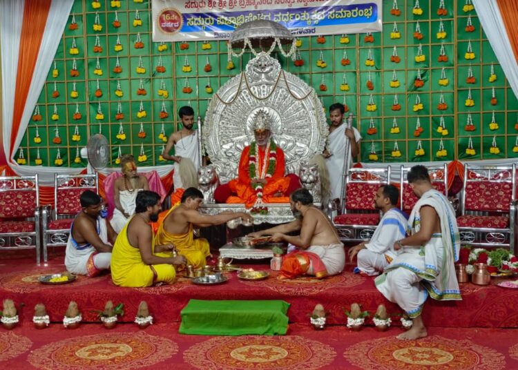 ಧರ್ಮ ಸಂಸ್ಥಾಪನೆಗೆ ಆದ್ಯಾತ್ಮ ಶಕ್ತಿ ಜಾಗೃತವಾಗಬೇಕು-ಸದ್ಗುರು ಶ್ರೀ ಗಳು