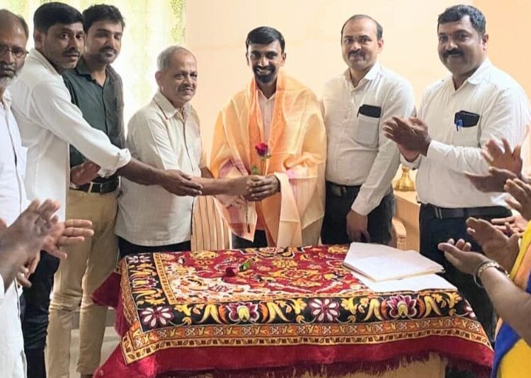 ಶ್ರೀ ಧರ್ಮಸ್ಥಳ ಮಂಜುನಾಥೇಶ್ವರ ಭಜನಾ ಪರಿಷತ್‌‌ನ ಅಧ್ಯಕ್ಷರಿಗೆ ಅಭಿನಂದನೆ