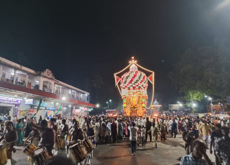 ಶ್ರೀ ಕ್ಷೇತ್ರ ಧರ್ಮಸ್ಥಳದಲ್ಲಿ ಸಂಭ್ರಮದ ವಿಷು ಜಾತ್ರೆ