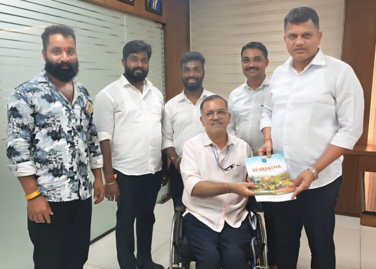ಕನ್ಯಾಡಿ ಸೇವಾಭಾರತಿಯಿಂದ ಸಂಸದರ ಭೇಟಿ